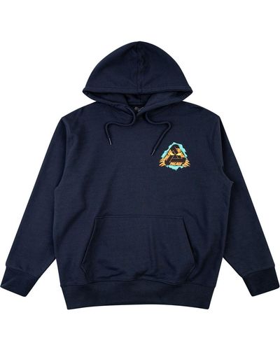 Palace Tri-ripper Logo-print Hoodie - Blue