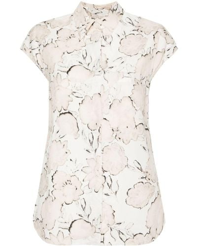 Christian Wijnants Taung Floral-print Shirt - White