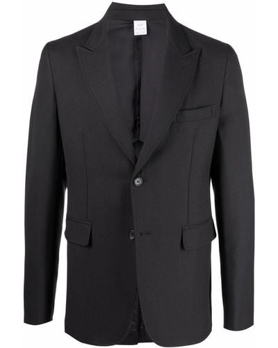 Comme des Garçons Single-breasted Tailored Jacket - Black