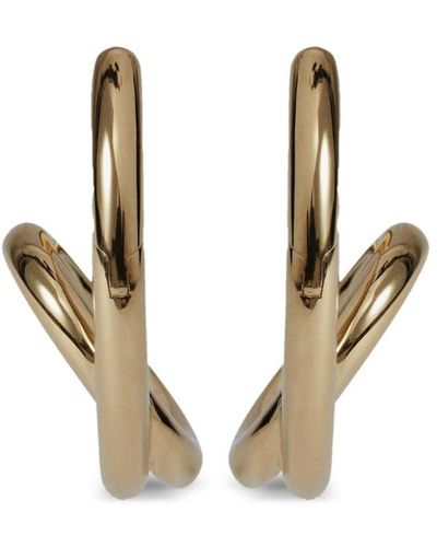 Otiumberg Small Spiralis Hoop Earrings - Metallic