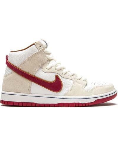 Nike Sb Dunk High-top Sneakers - Wit