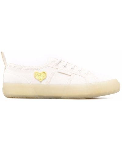 Forte Forte Low-top Lace-up Sneakers - Natural