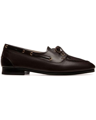 Bally Women's Moccasin Pathy Brown