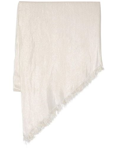 Peserico Antique Fringed Scarf - Natural