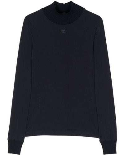 Courreges Top Reedition - Nero