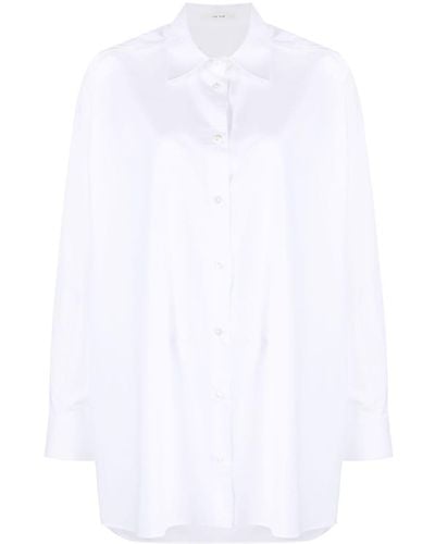 The Row Camisa de manga larga - Blanco