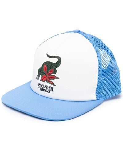 Lacoste Cappello da baseball con stampa Strange Things - Blu