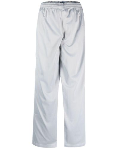 Y. Project Layered Buttoned Track Pants - Gray