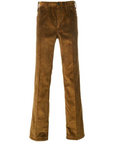 Prada Corduroy Trousers - Brown