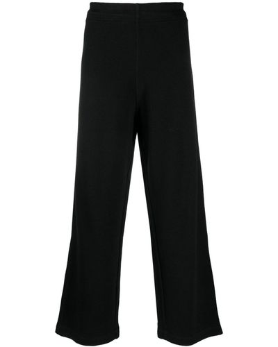 Our Legacy Gestrickte Wide-Leg-Hose - Schwarz