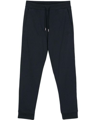 Woolrich Pantalones de chándal con logo bordado - Azul