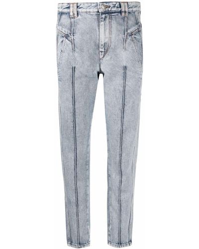 Isabel Marant Jeans con effetto vissuto - Blu