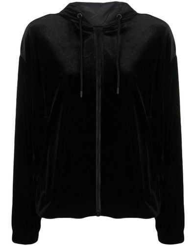Emporio Armani Full Zip Hoodie in Black Lyst UK