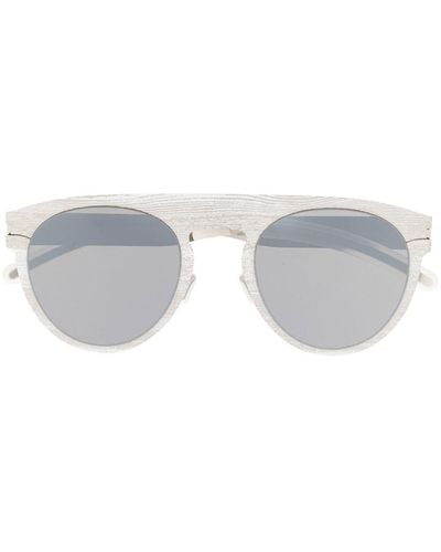 Mykita Round-frame Tinted Sunglasses - Grey