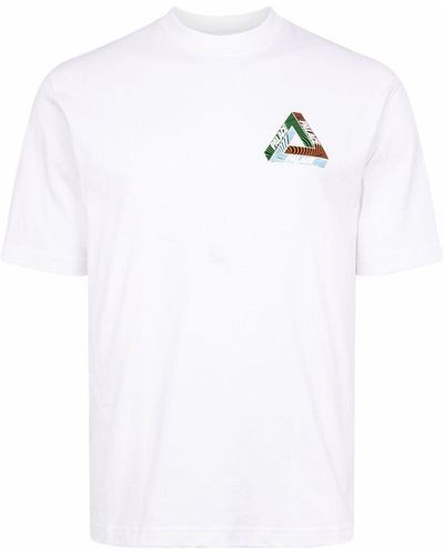 Palace Tri-tex Logo-print T-shirt - White