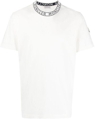 Moncler ロゴ Tシャツ - ホワイト