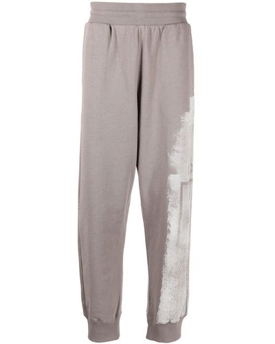 A_COLD_WALL* Paint-print Sweatpants - Grey