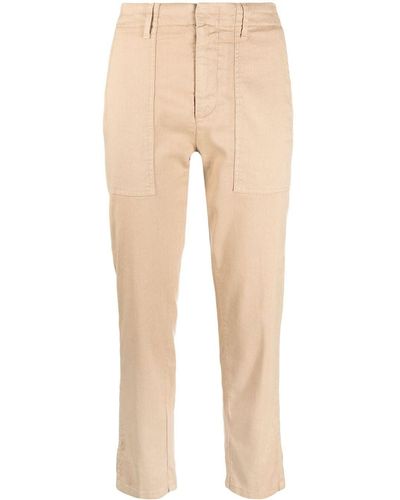 Dondup Cropped Straight-leg Pants - Multicolor