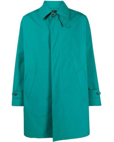 Mackintosh Soho Rain Coat - Blue