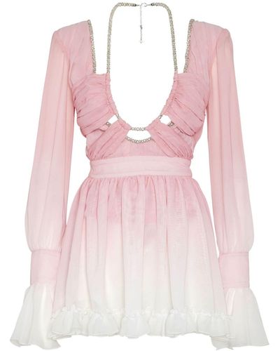 Philipp Plein Mini-jurk Met Ombré-effect - Roze