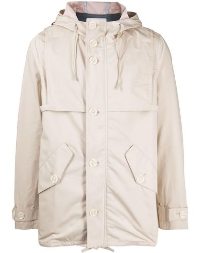 Private Stock The Leonidas Hooded Jacket - Natural