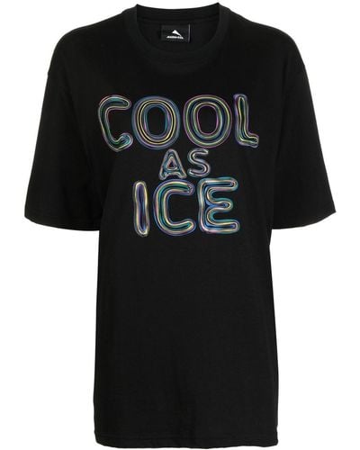 Mauna Kea Camiseta Cool As Ice - Negro