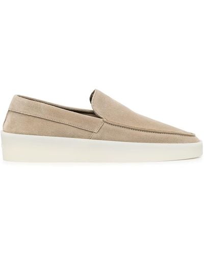 Fear Of God Suede Slip-on Loafers - Brown