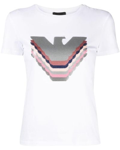 Emporio Armani Logo-printed T-shirt - White