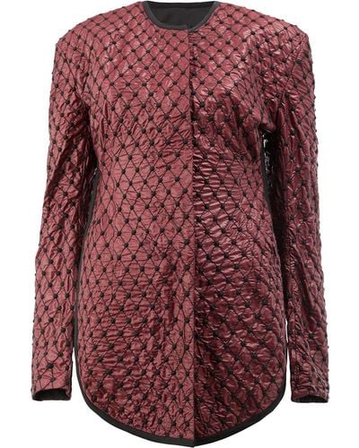 Litkovskaya Quilted Fitted Jacket - Red