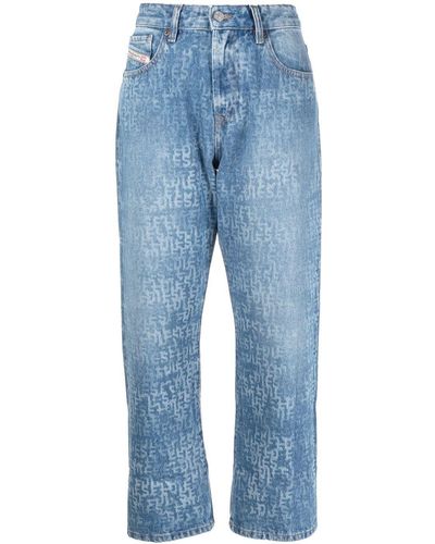 DIESEL 1999 Loose-fit Straight-leg Jeans - Blue