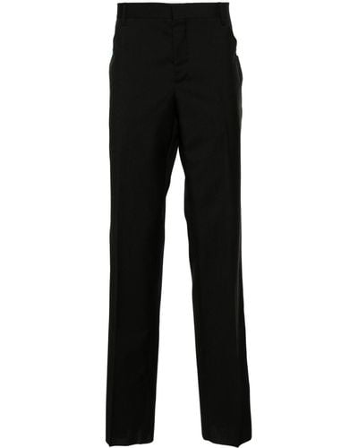 Moschino Pantalones con bolsillos en contraste - Negro