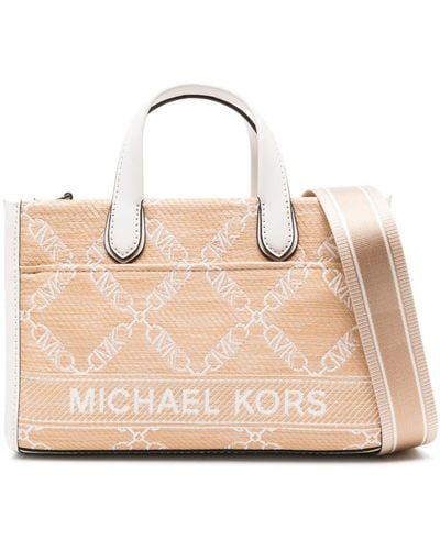 MICHAEL Michael Kors Small Gigi Tote Bag - Natural