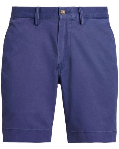Polo Ralph Lauren Polo Pony Embroidered Shorts - Blue