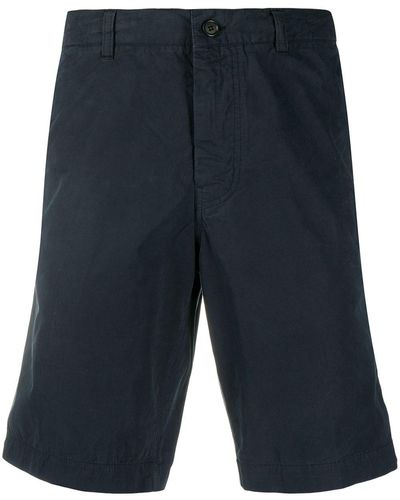 Aspesi Straight-leg Chino Shorts - Blue