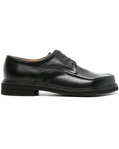 Magliano Monster Superleggera Leather Derby Shoes - Black