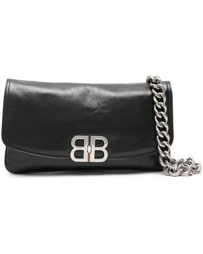 Balenciaga Bb Soft ショルダーバッグ M - ブラック