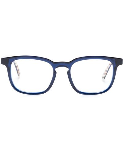 Etnia Barcelona Brutalno Brille mit eckigem Gestell - Blau