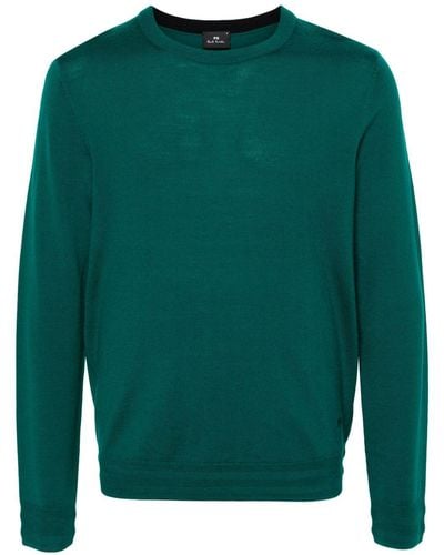 PS by Paul Smith Merino-wool Sweater - Green