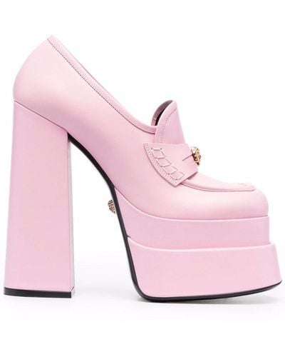 Versace Juno Pumps - Pink
