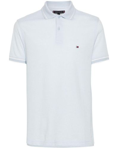 Tommy Hilfiger Poloshirt mit Logo-Stickerei - Weiß