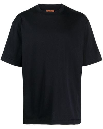 Missoni Logo-print Crew-neck T-shirt - Black