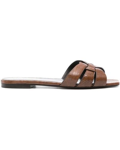 Saint Laurent Sandals - Brown