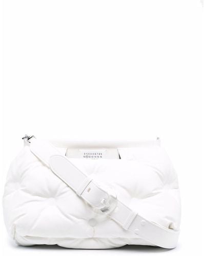 Maison Margiela Medium Glam Slam Classique Shoulder Bag - White