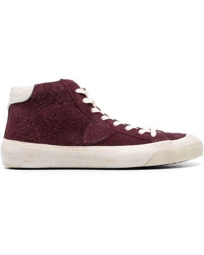 Philippe Model Plaisir High-top Trainers - Purple