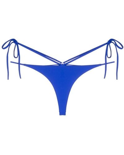 DSquared² Bikinihöschen mit Schleifenverschluss - Blau