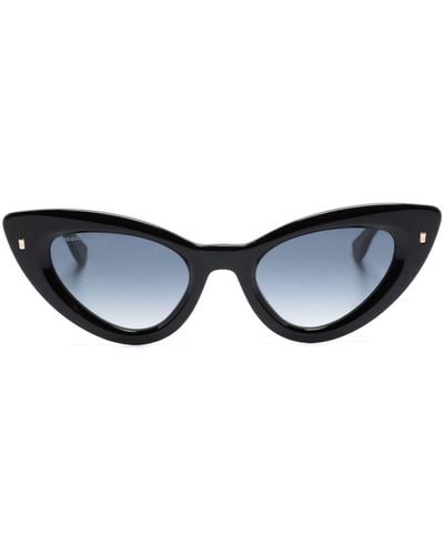 DSquared² Cat-Eye-Sonnenbrille mit Farbverlauf - Blau