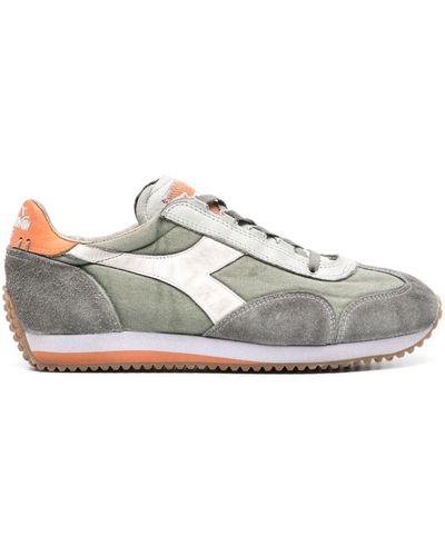 Diadora Equipe H Dirty Stone Wash Evo Sneakers - White