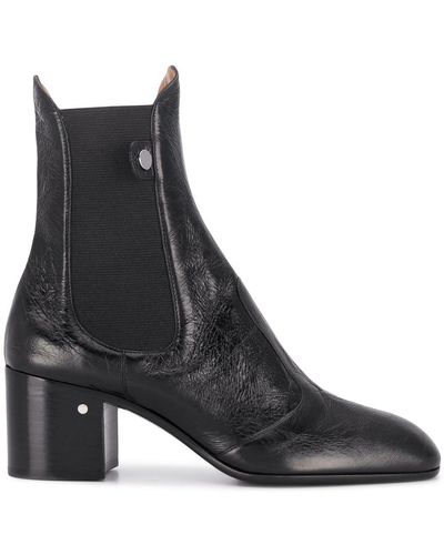 Laurence Dacade Low Heel Ankle Boots - Black