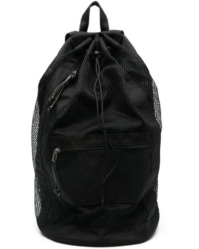 AURALEE Large Mesh Backpack - Black