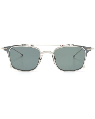 Thom Browne Wayfarer-frame Sunglasses - Grey